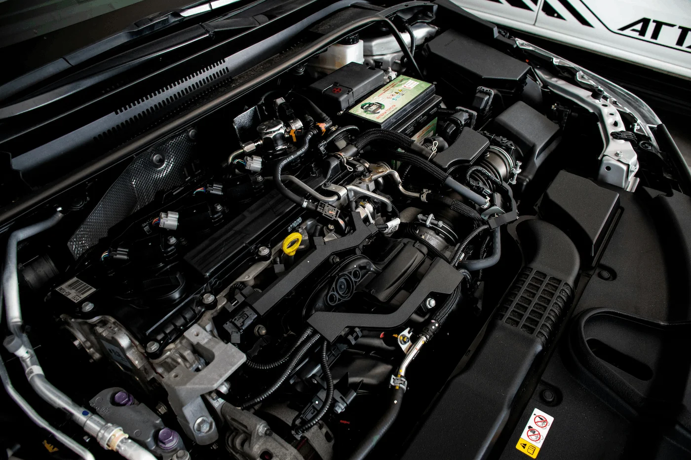 Engine bay mechanical inspection